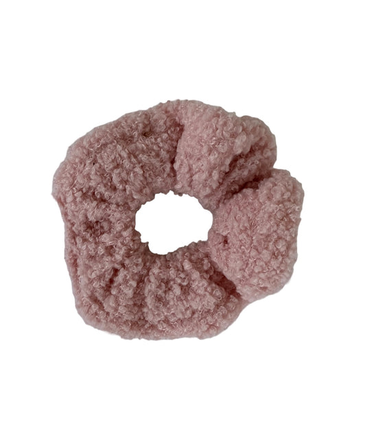 Teddy Scrunchie - Baby Pink